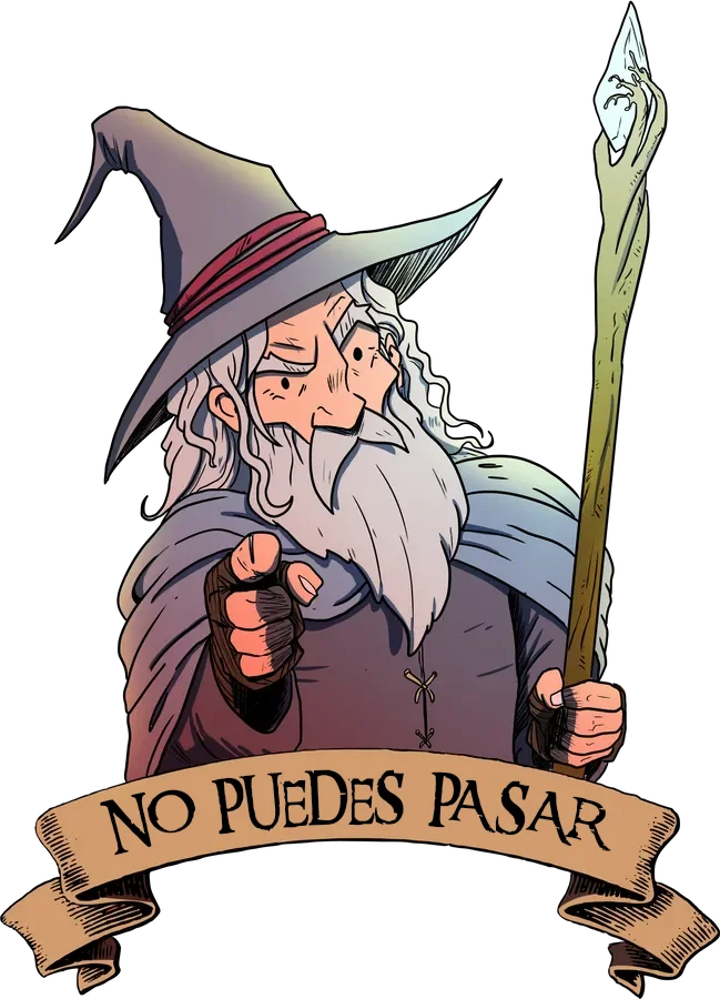 no puedes pasar